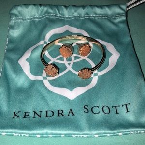 SET kendra scott cuff and studs